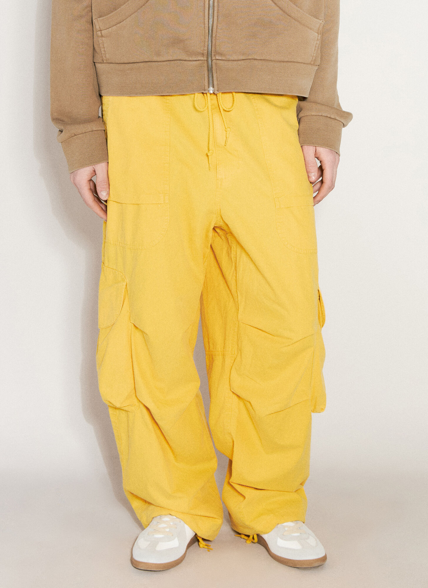 Shop Entire Studios Freight Cargo Pants In Yellow