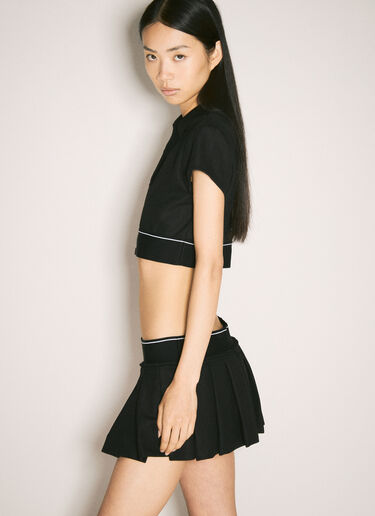 Alexander Wang Cheerleader 短上衣 黑色 awg0257010