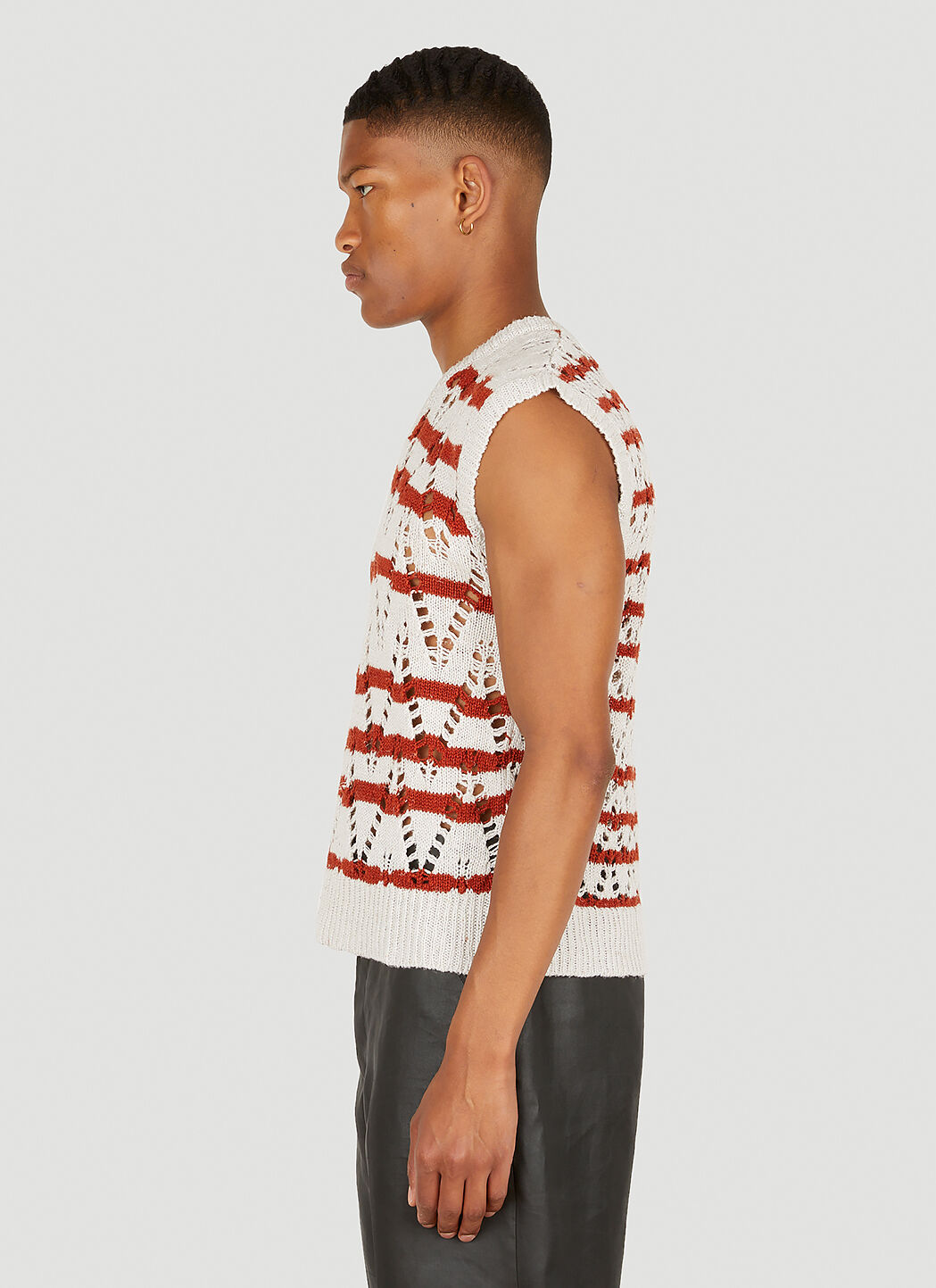 Our Legacy Zig Zag Knit Sleeveless Sweater | LN-CC