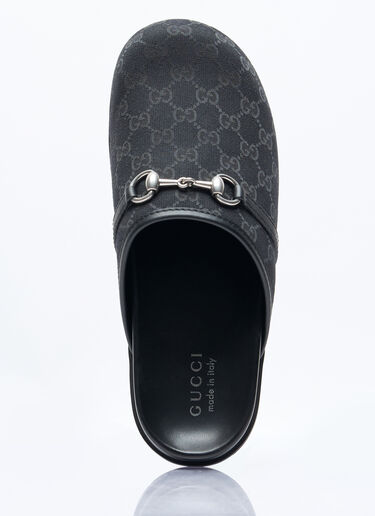 Gucci Horsebit Mules Black guc0157043