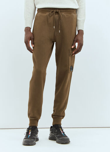 C.P. Company Cargo Track Pants Khaki pco0157015