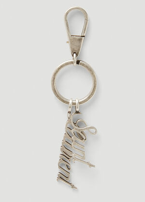 Vivienne Westwood Logo Keychain Silver vvw0157012