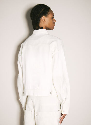 Entire Studios Gem Denim Jacket White ent0157005