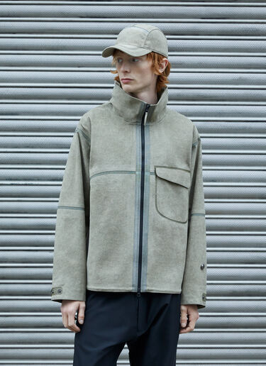 Massimo Osti Studio アルカンターラ® ベースボールキャップ ベージュ mao0158007