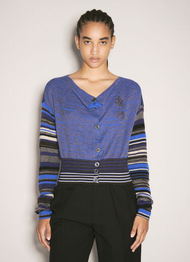 Vivienne Westwood Ela Cardigan Blue vvw0258044