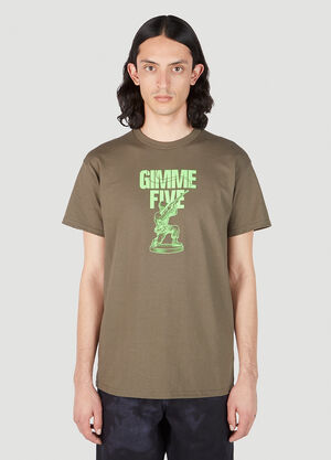Gimme 5  솔저 티셔츠 그레이 gim0152003
