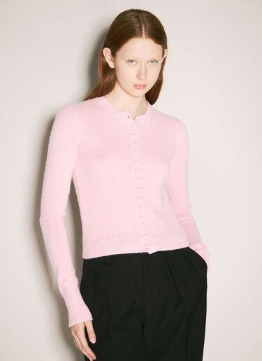 Prada Cashmere Cardigan Pink pra0258054