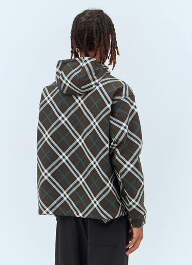 Burberry Reversible Check Jacket Grey bur0157009