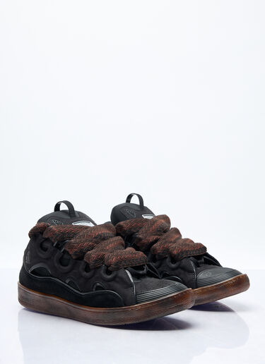 Lanvin Curb Sneakers Brown lnv0157005