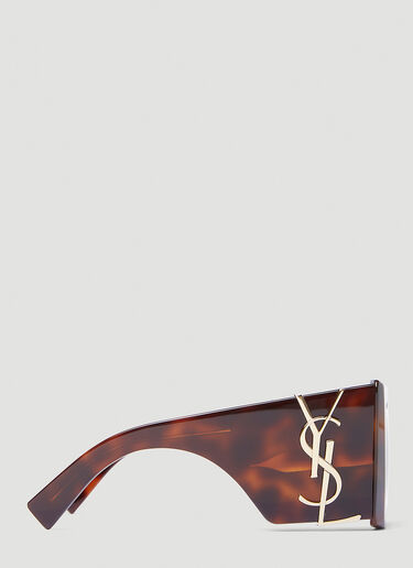 Saint Laurent Blaze Tortoiseshell Sunglasses Brown sla0252110