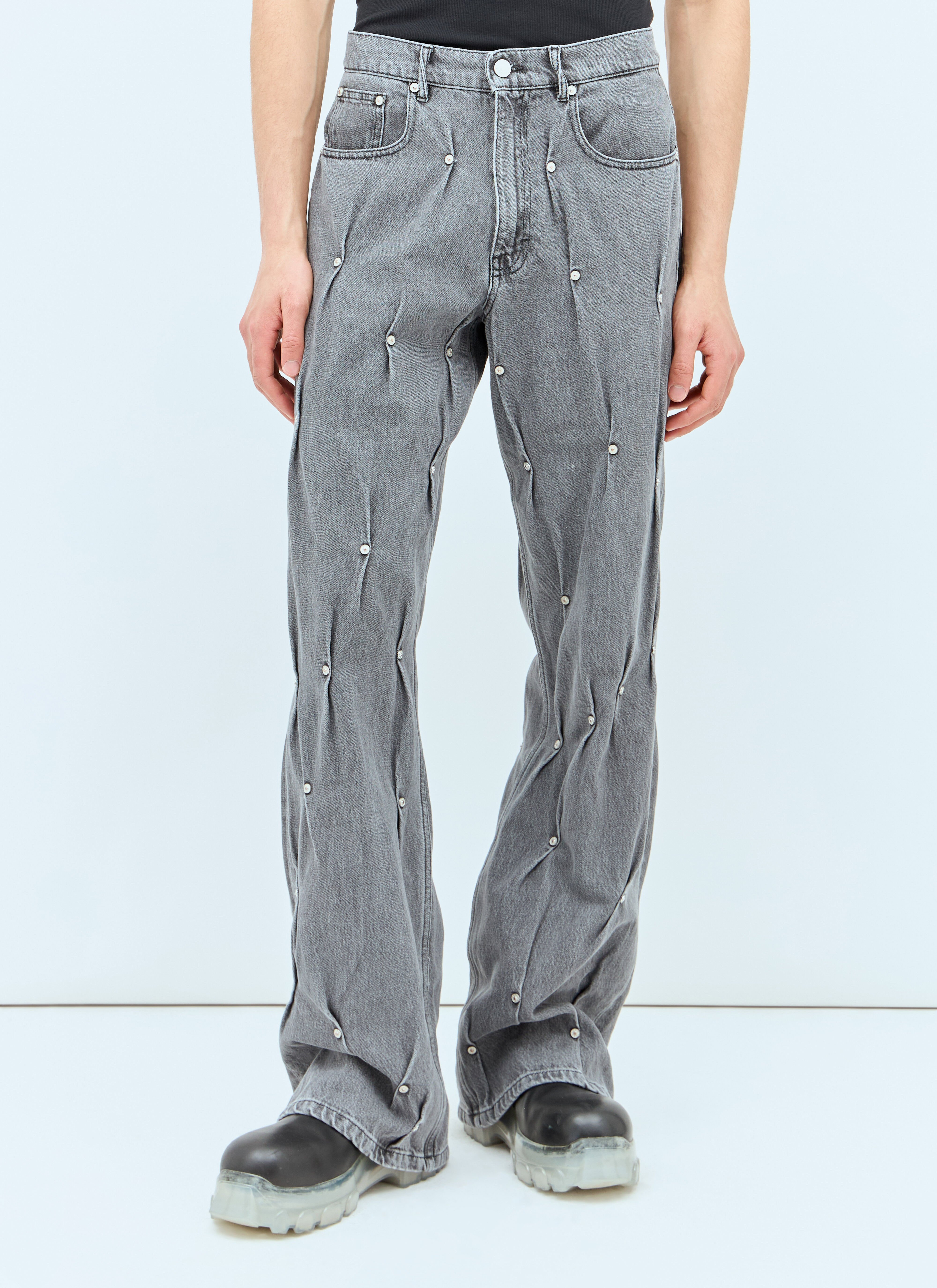 Kusikohc Multi Rivet Jeans Grey kus0156005