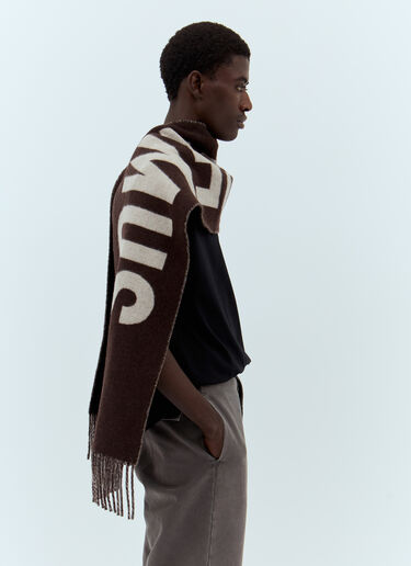 Jacquemus L'Echarpe Jacquemus Scarf Brown jac0358007