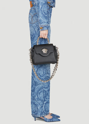 Versace La Medusa Small Handbag Black ver0251025