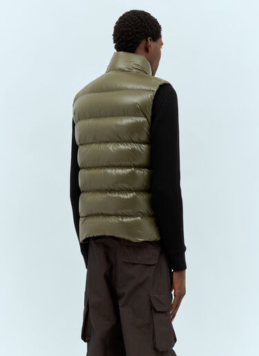 Moncler Tibb Down Vest Green mon0158001