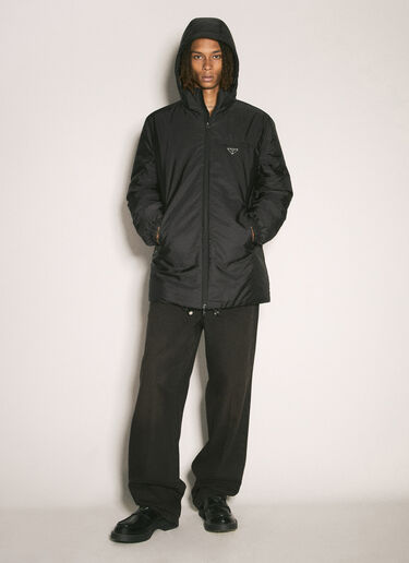 Prada Re-Nylon Down Jacket Black pra0158014