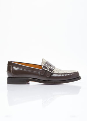 Gucci GG Buckle Loafers Black guc0157039
