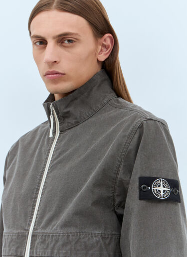 Stone Island パネル コンストラクションジャケット  グレー sto0158001