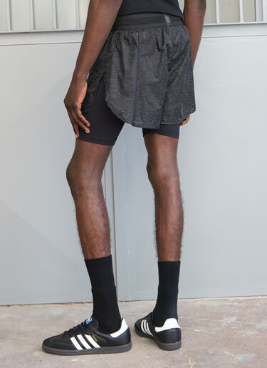 OVER OVER Two Layer Shorts Black ovr0158001