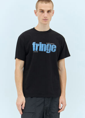 Burberry Fringe T-Shirt Black bur0155038