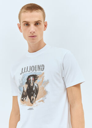 Levi's® x JJJJound グラフィックロゴTシャツ オフホワイト lej0158005