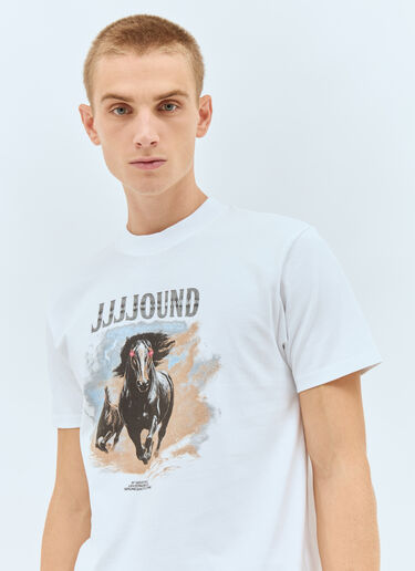 Levi's® x JJJJound 图案徽标 T 恤 米白色 lej0158005