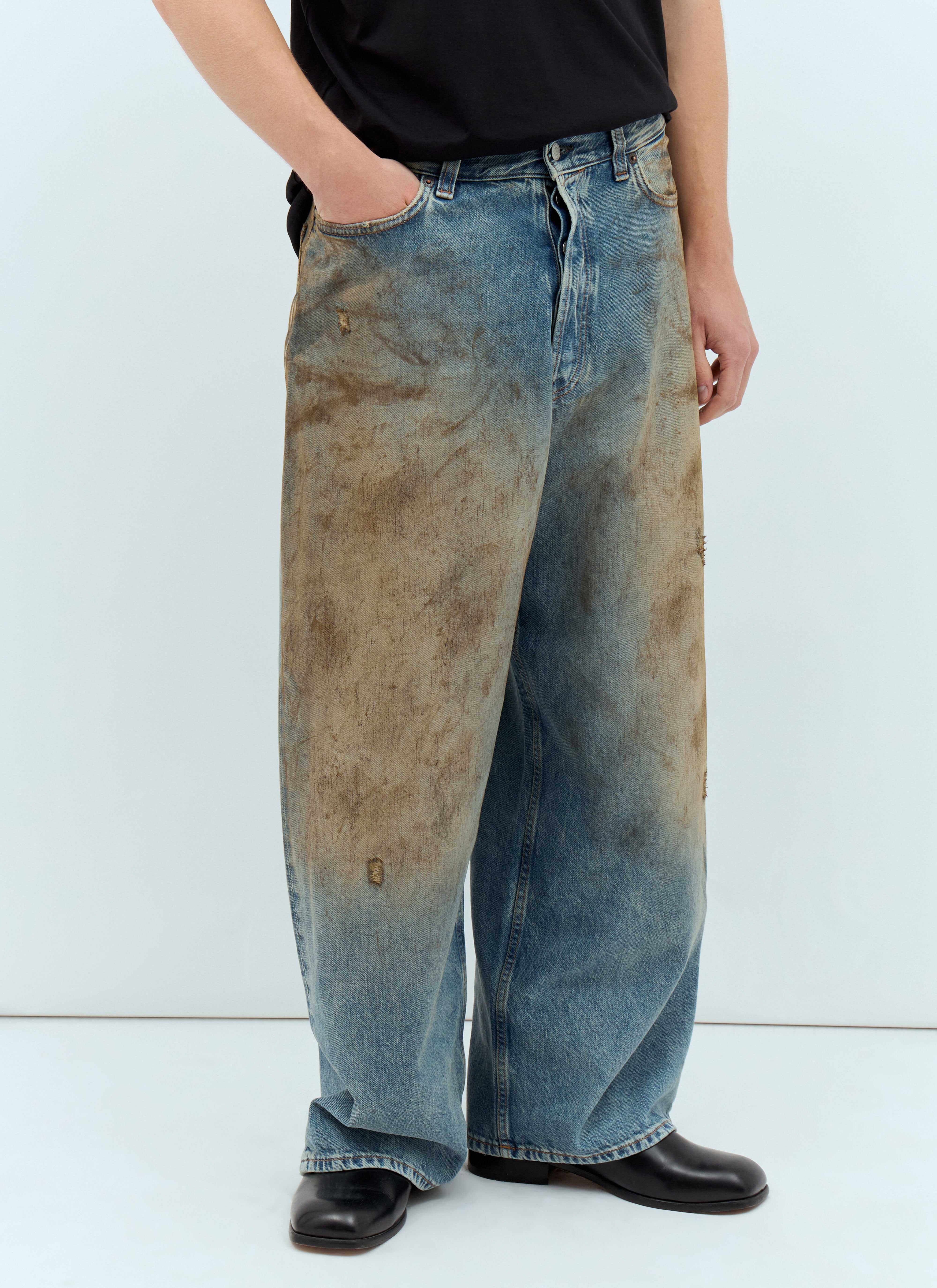 Acne Studios 2023M Distressed Jeans Grey acn0357001