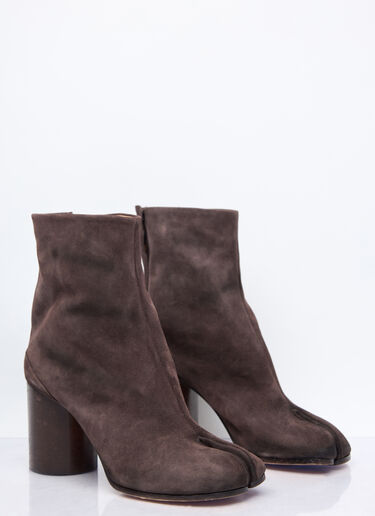 Maison Margiela Tabi Ankle Boots Brown mla0255018