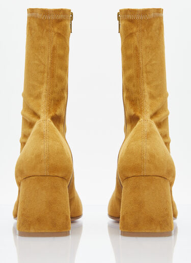 Dries Van Noten Suede Boots Camel dvn0254032