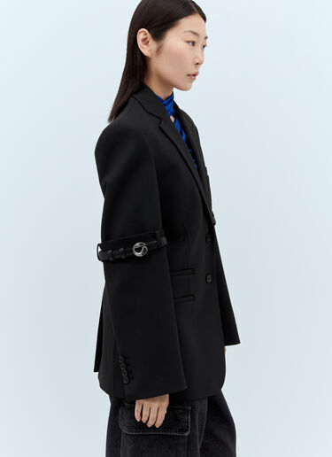 Coperni Hybrid Oversized Tailored Blazer Black cpn0255015