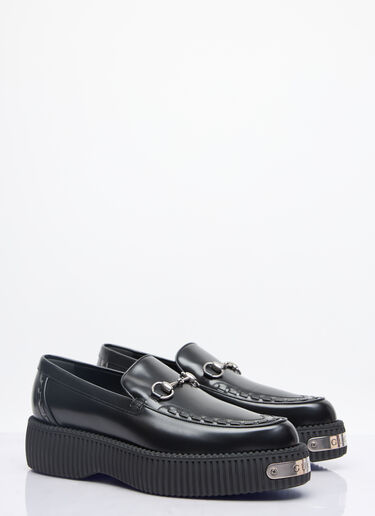 Gucci Horsebit Creeper 乐福鞋 黑色 guc0158015