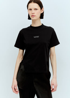 Alexander Wang ドリーマーズTシャツ  ブラック awg0253063