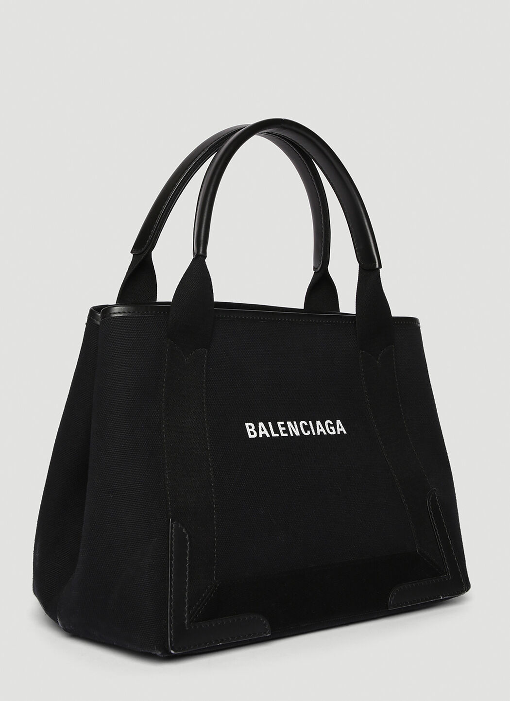 Balenciaga Navy S Cabas Tote Bag in Black | LN-CC®