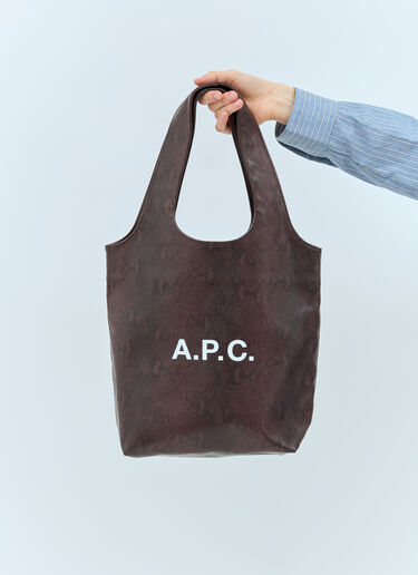 A.P.C. Ninon Small Tote Bag Brown apc0257024