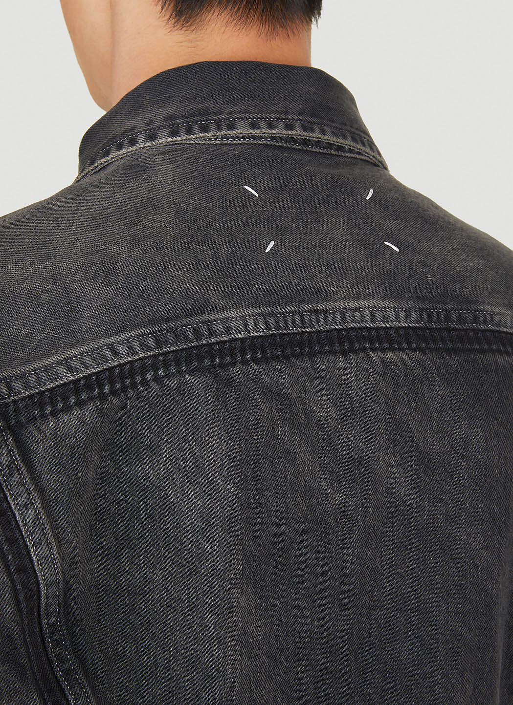 Men Black Distressed Denim Jackets Mens High Street Wing Embroidery Jeans  Jacket Coat Men Hip Hop Streetwear | Wish