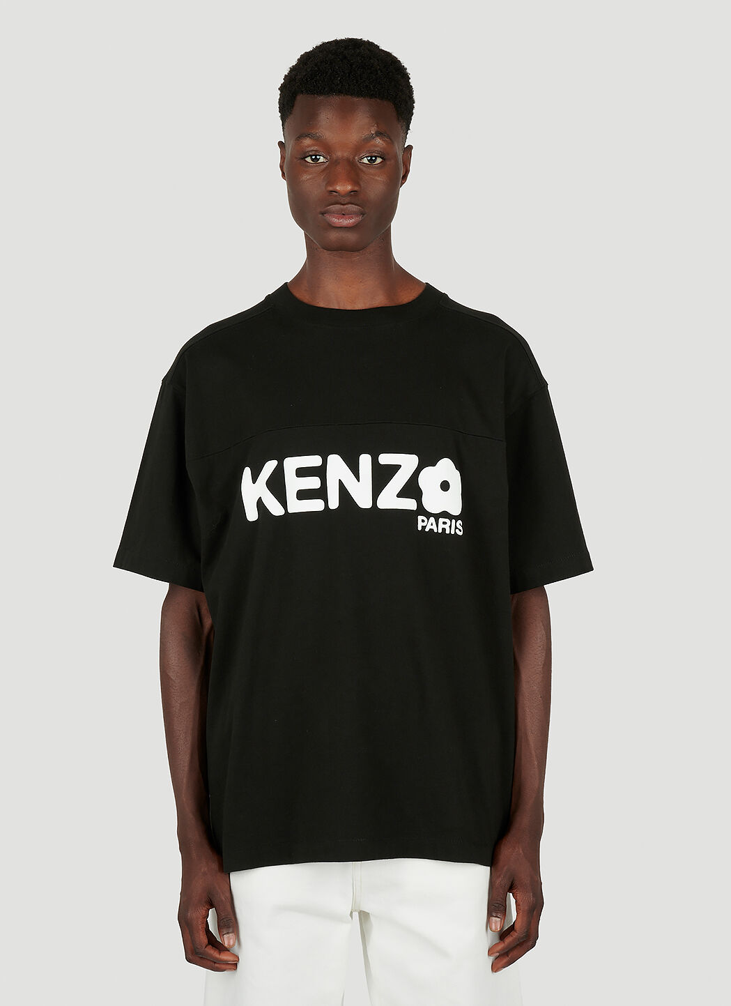 【限定SALEHOT】KENZO BOKE FLOWER 2.0 Tシャツ オーバーサイズ 黒　S トップス