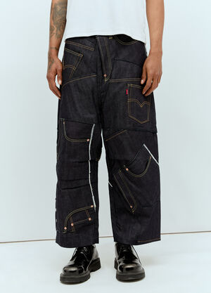 Junya Watanabe x New Balance x Levi's Pocket Jeans Black jnb0156001