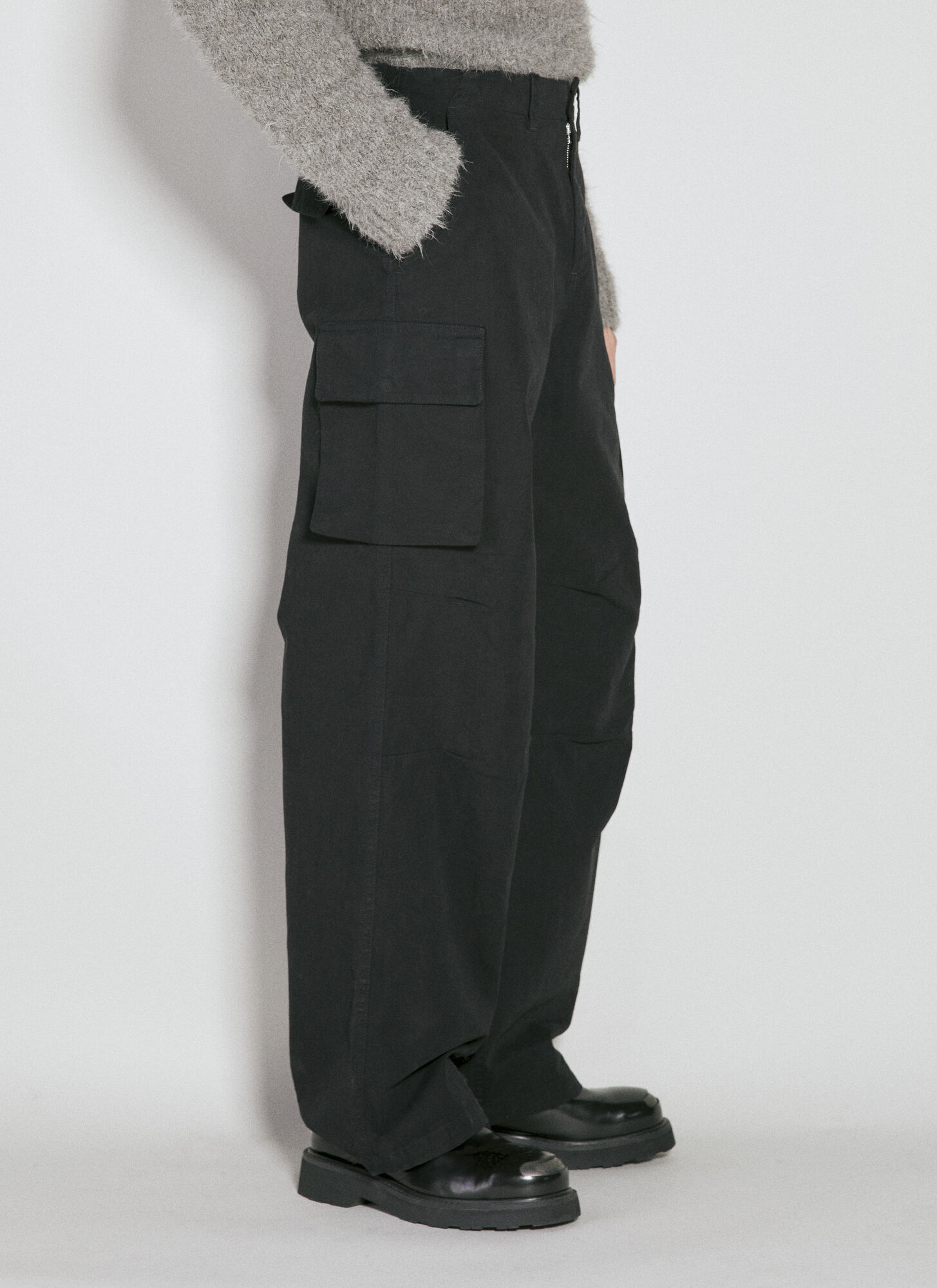 Our Legacy Mount Cargo Trousers In Black