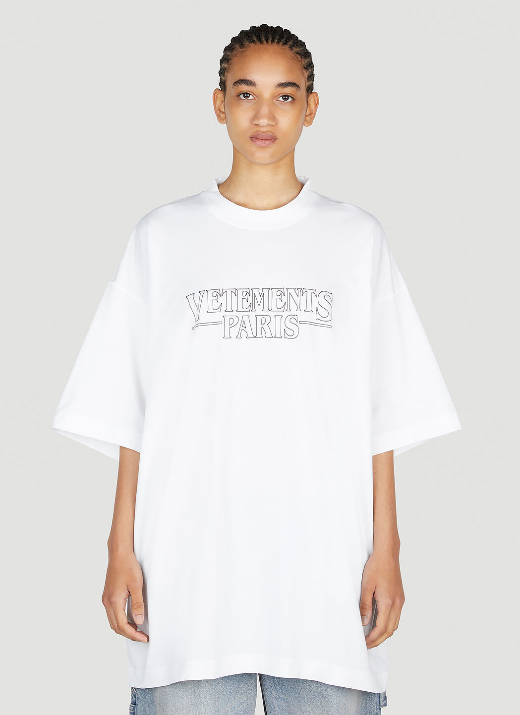 Vetements Logo T-shirt White | ModeSens