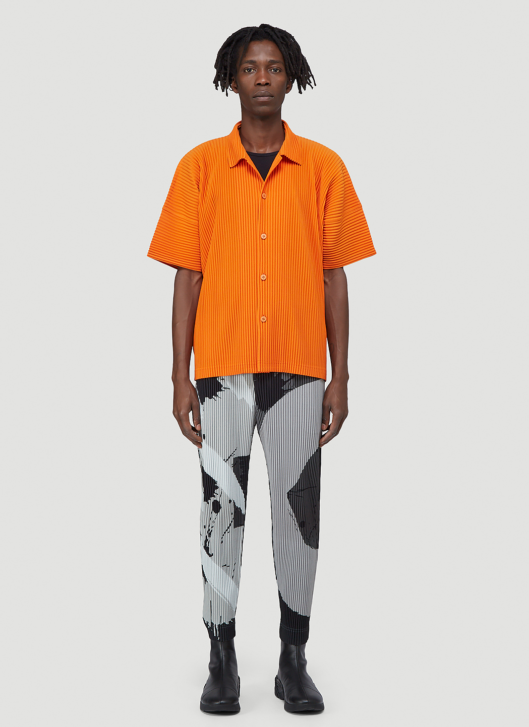 issey miyake homme plisse shirt