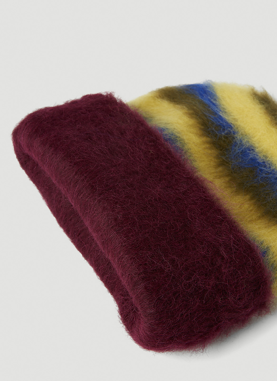 Brain Dead Fuzzy Knit Beanie Hat | Smart Closet