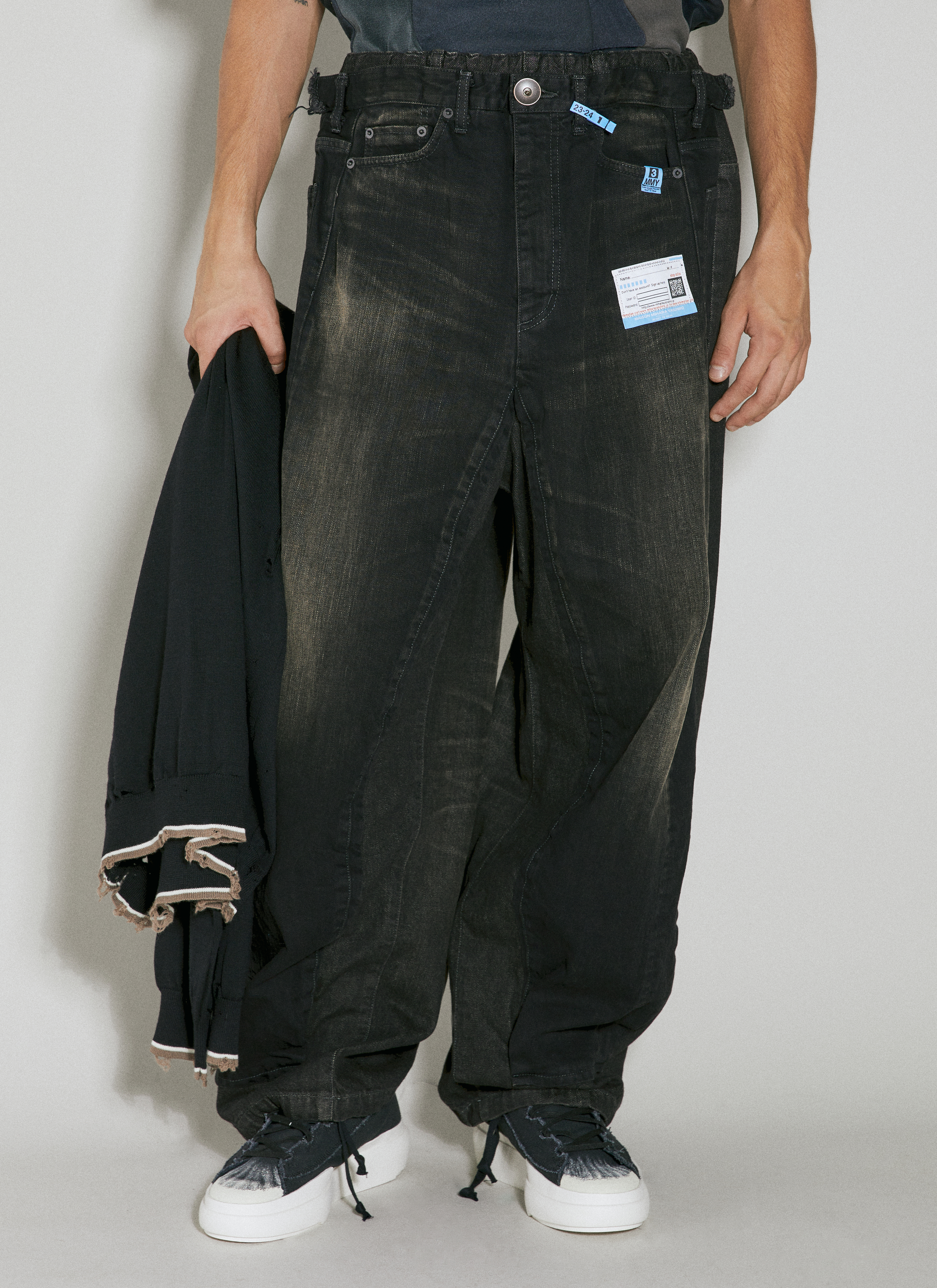 Embedded Denim Jeans