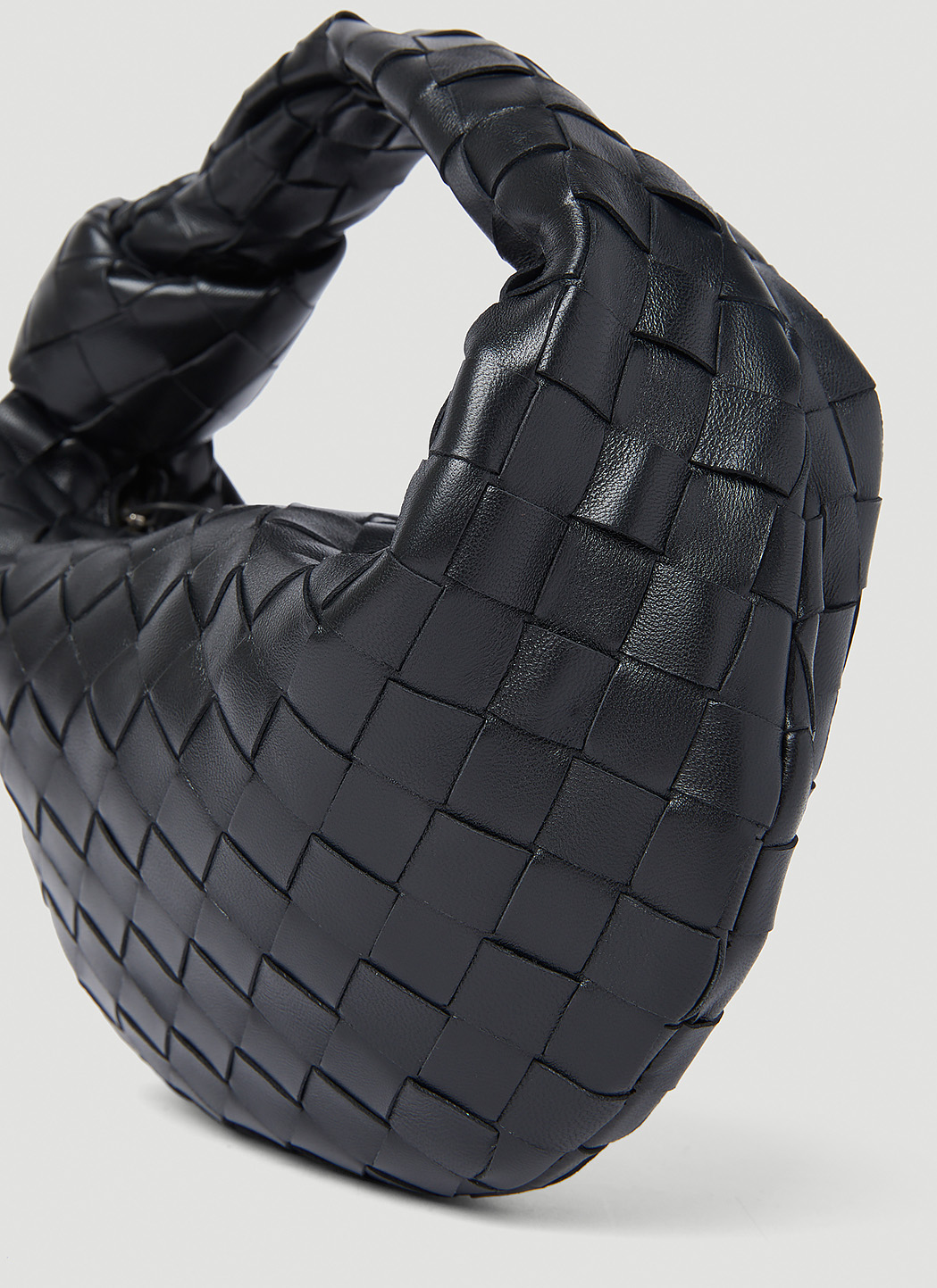 Bottega Veneta Mini Jodie Handbag in Black | LN-CC