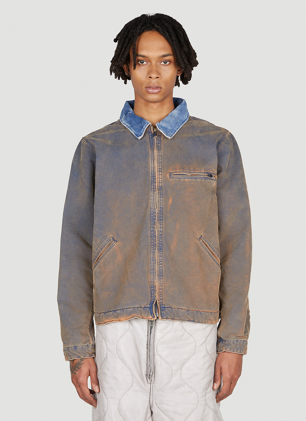 NOTSONORMAL Washed Dads Jacket in Blue LN CC