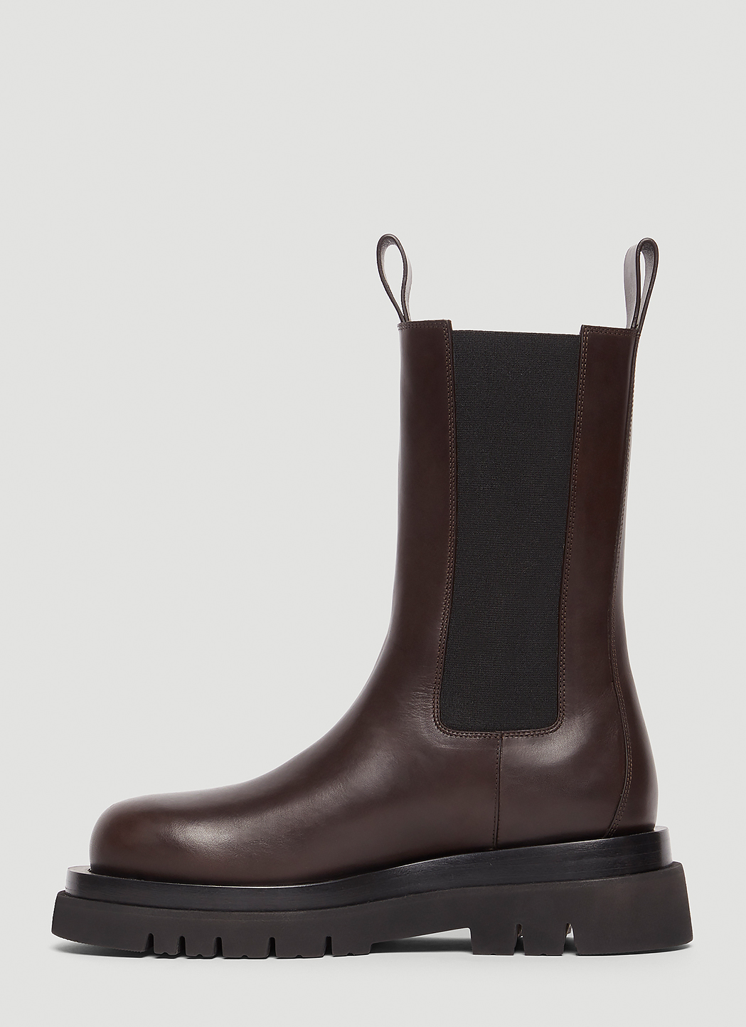 Bottega Veneta Men's Lug Boots in Brown | LN-CC