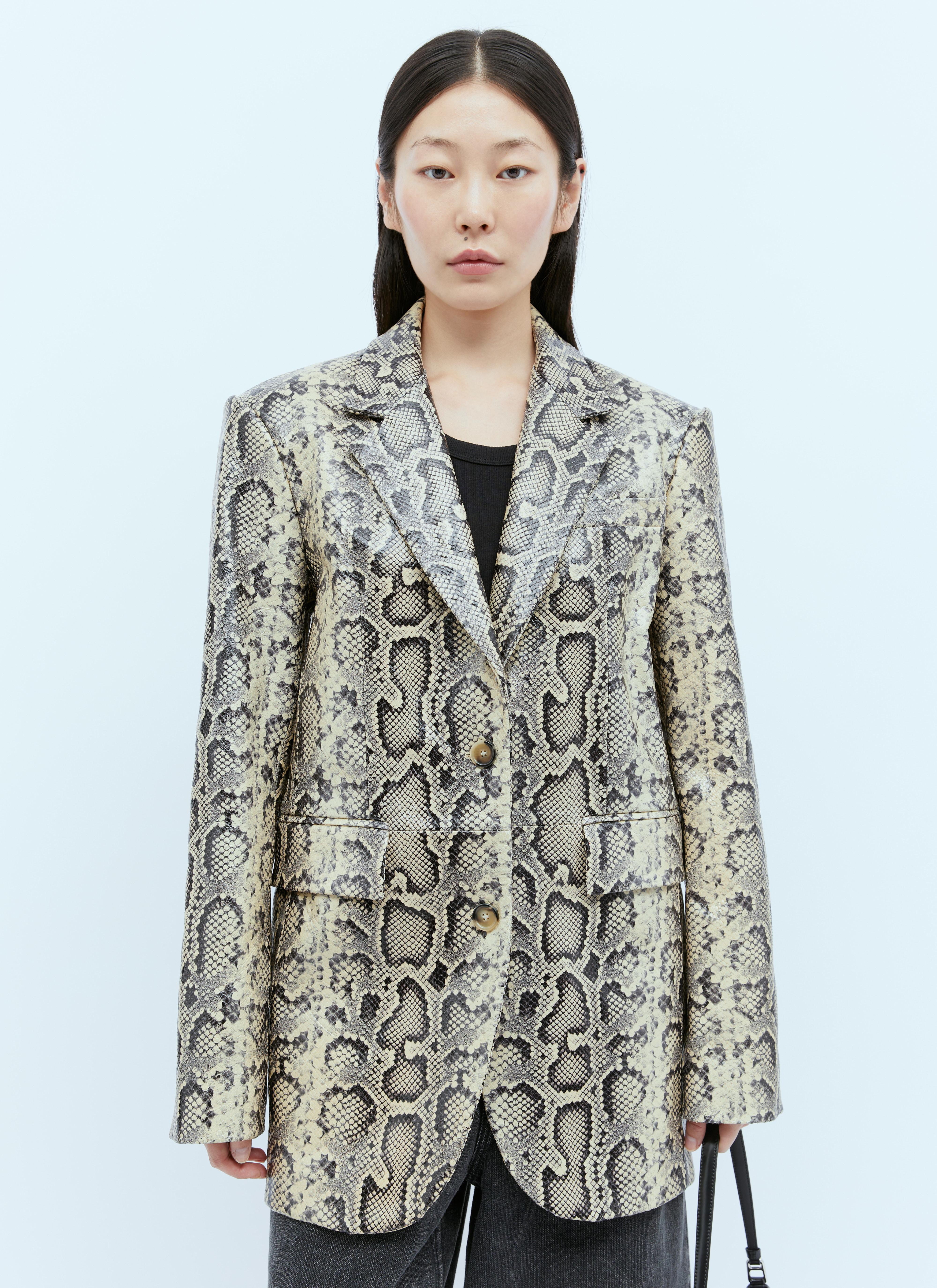 Snakeskin blazer sales