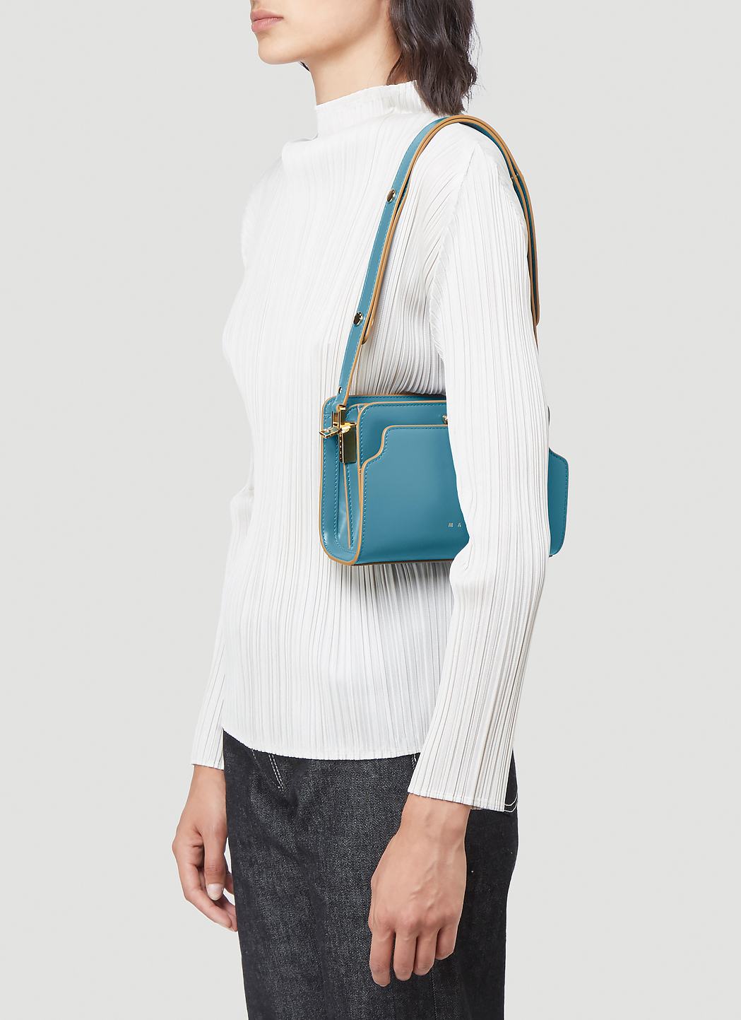 marni trunk reverse shoulder bag