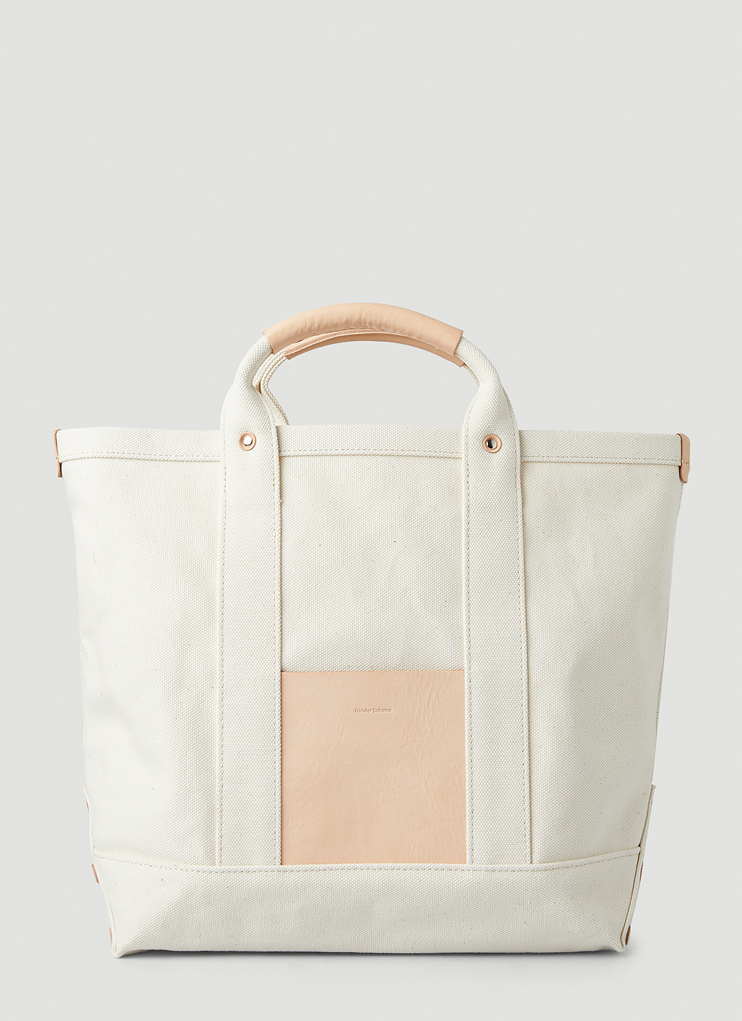 Hender Scheme Campus Small Tote Bag in Beige | LN-CC®