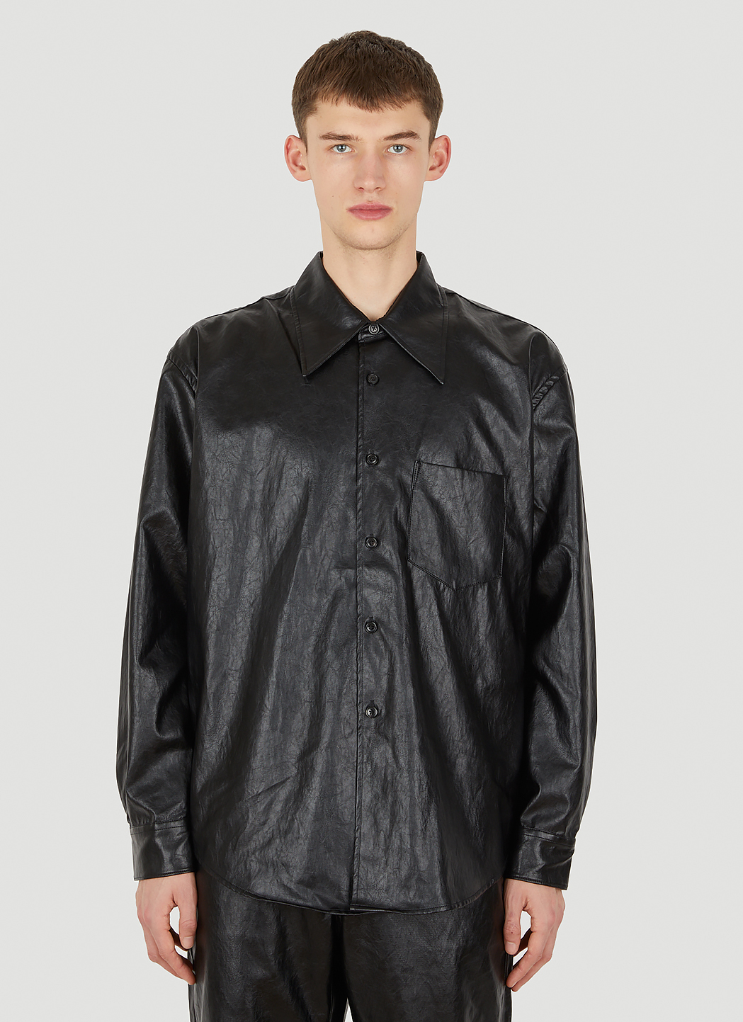 Our Legacy Men's Coco 70s Shirt in Black | LN-CC®