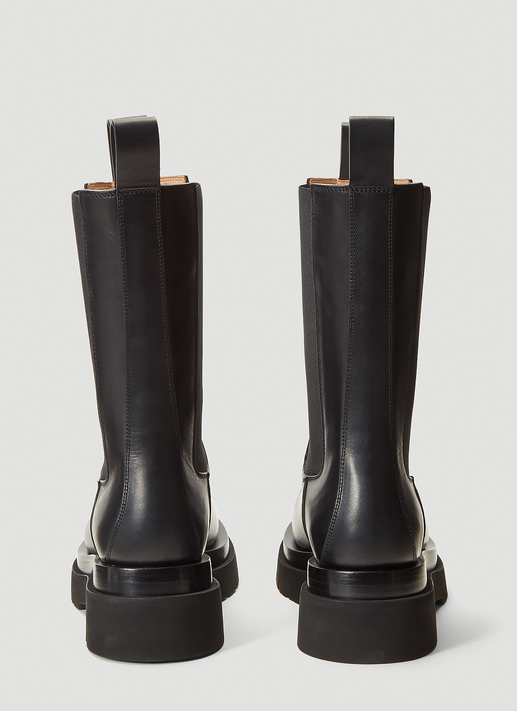 Bottega Veneta Women's Lug Boots in Black | LN-CC