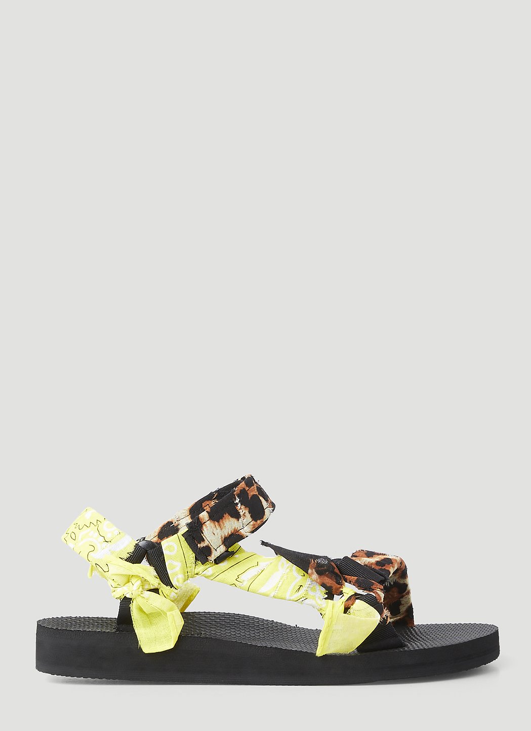 Arizona love discount sandals leopard print